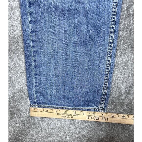 Levis 559 Jeans Mens Size 33x32 Blue Denim Straight Leg 5 Pocket Cotton - Picture 12 of 12